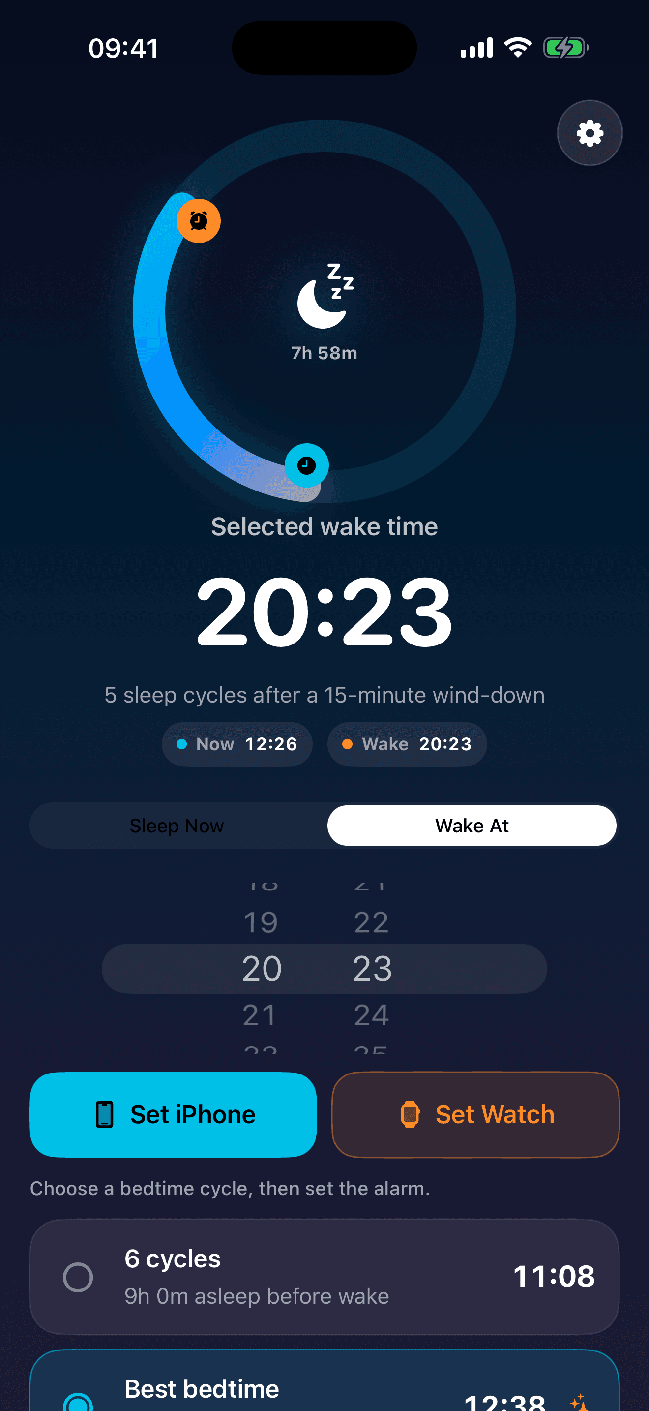 WakeArc secondary screen
