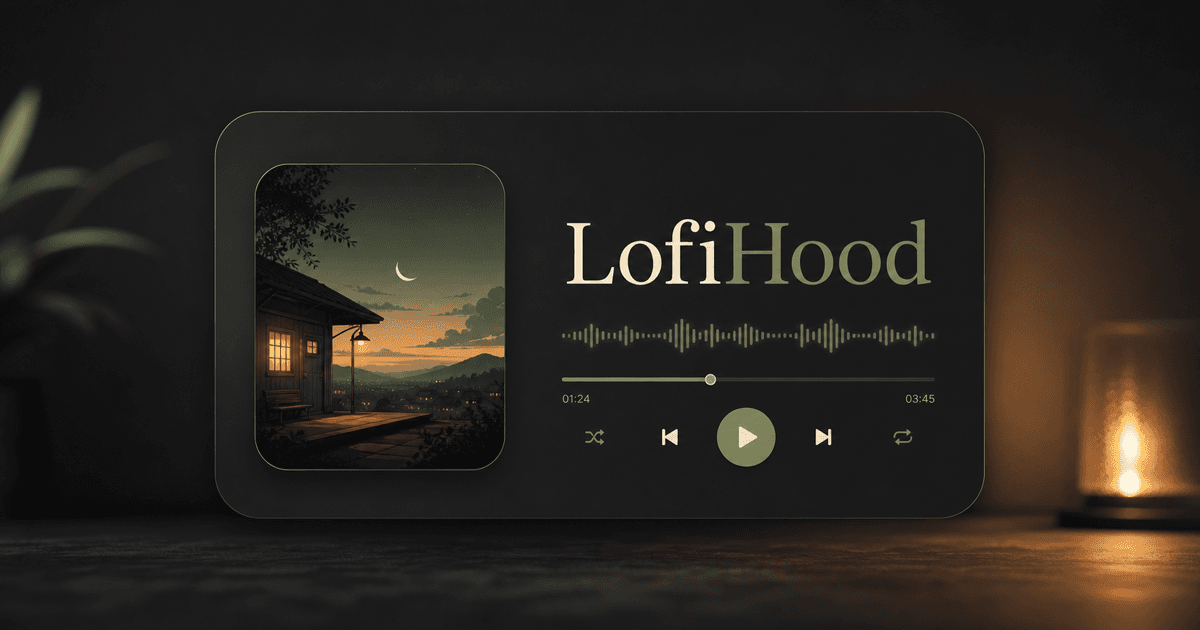 LofiHood product preview